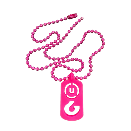 INFRA-PINK DOG TAG